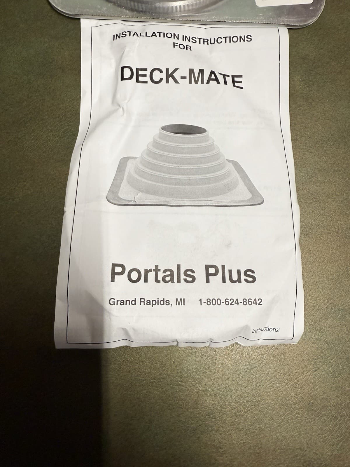Deck-Mate Porta Plus Flashing With Clamps 1/4” To 4” #81036 (2 PCs.) 5