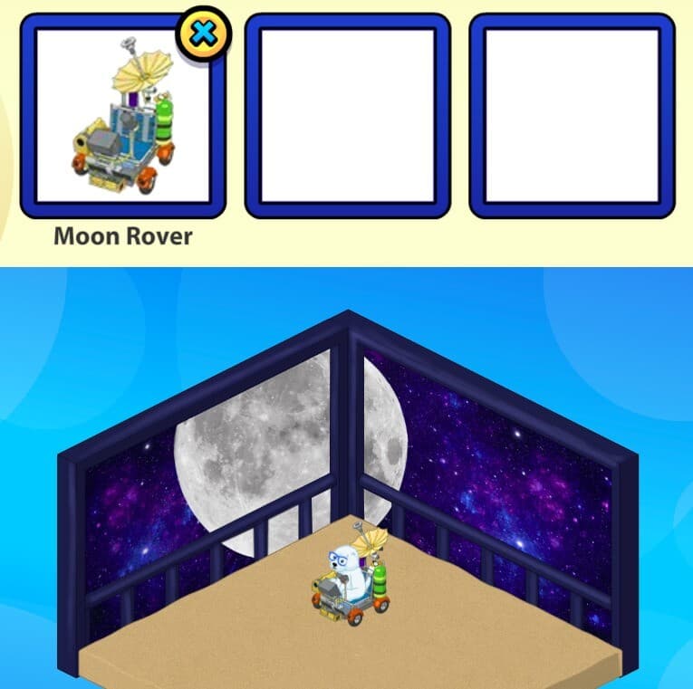2019 RETIRED Webkinz Classic Adoption Exclusive: Moon Rover (vehicle!)