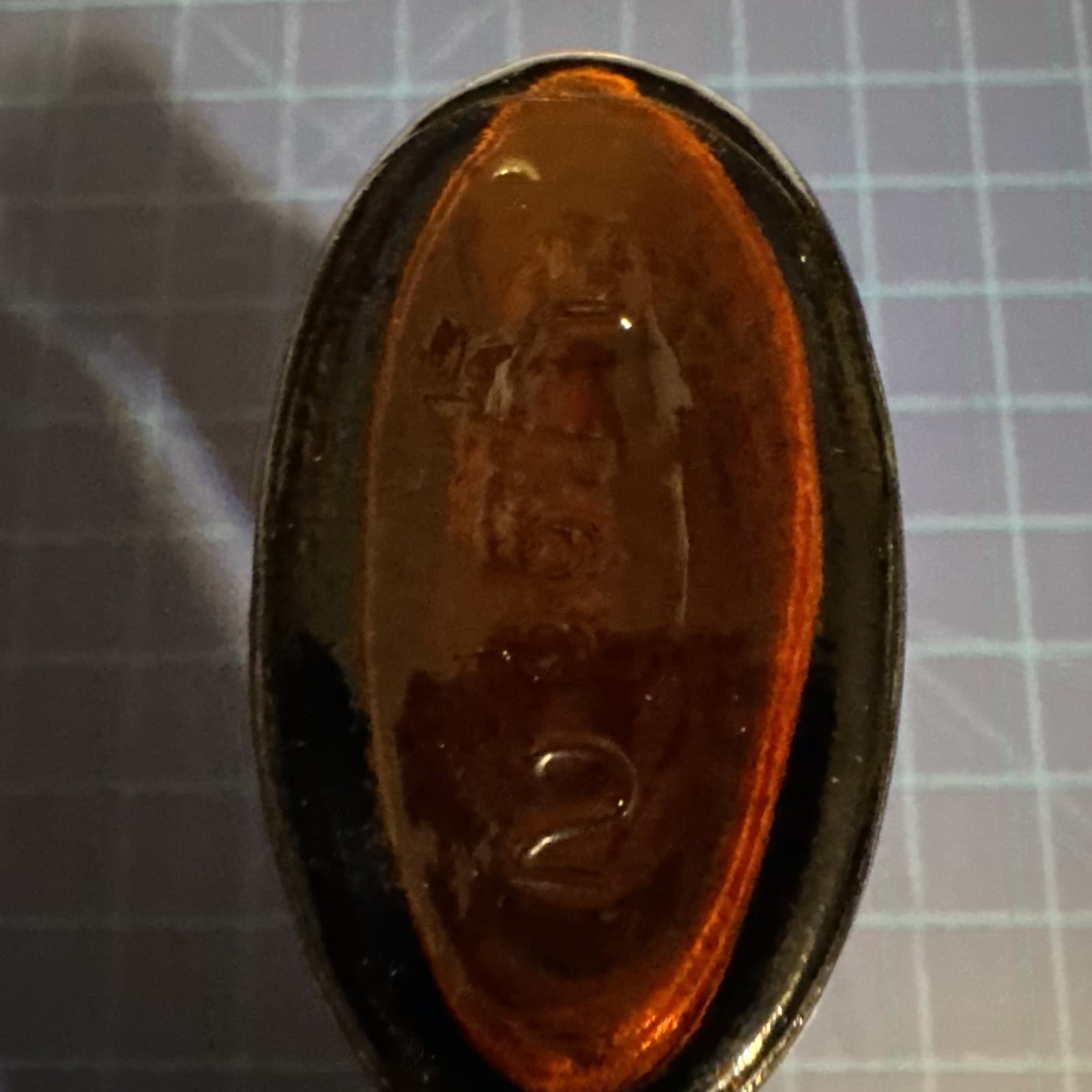 Vintage 6.25” Dr Fisch’s Cod Liver Oil Amber Bottle, 1920s, Clean 6