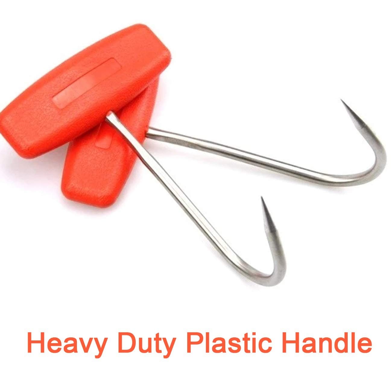 Tihood 2Pcs Meat Hooks For Butchering,t Shaped Boning Hooks With Handl 4