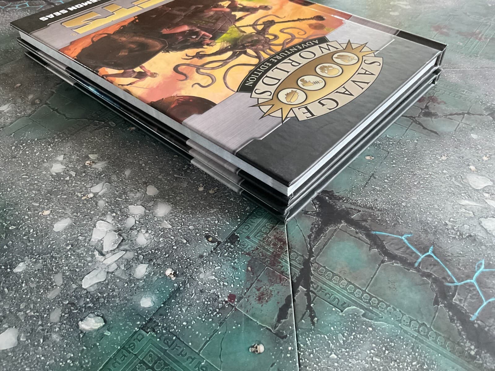 RIFTS Savage Worlds rpg ATLANTIS & THE DEMON SEAS Savage Foes Palladium Books HC 4