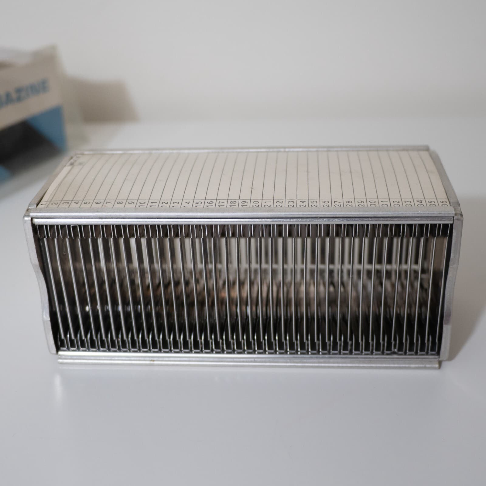 Airequipt Slide Magazine for 36 2x2" 35mm Slides - Argus 593 equivalent - boxed 2