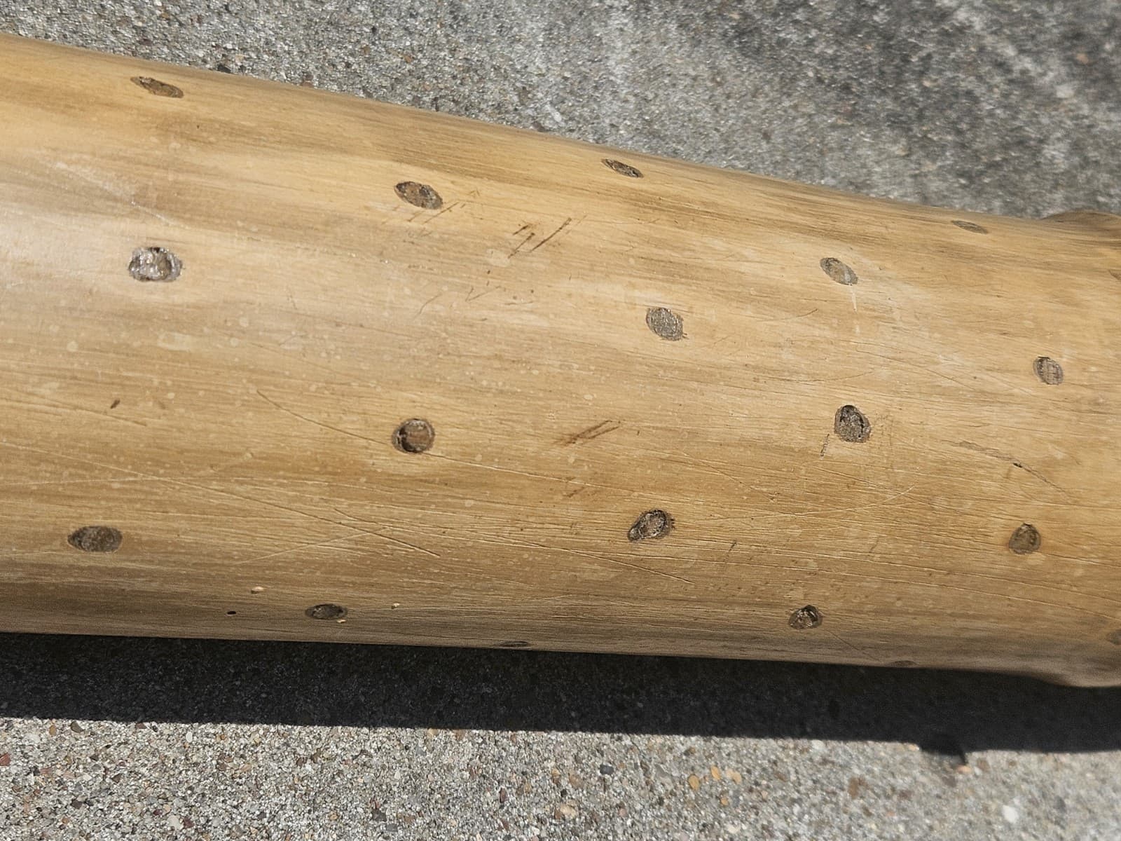 Large Handmade Rainstick 62" Bamboo Rainmaker USED SEE PHOTOS  4