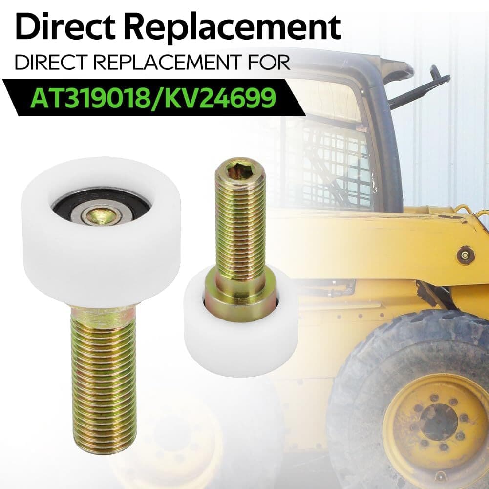 Skid Steer Cab Door Roller AT319018 For John Deere CT315 CT322 240 /50/60/70 317 2
