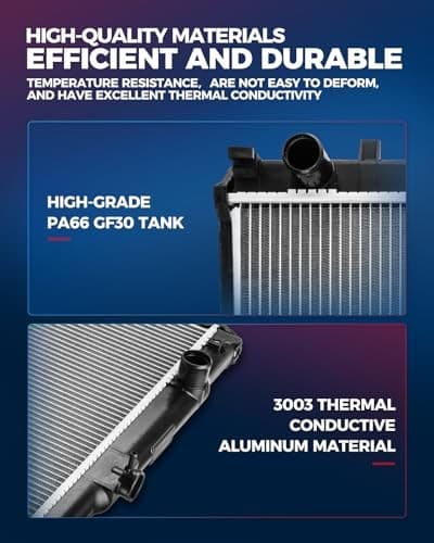  CU1998 Engine Radiator Replacement, Compatible with 1996-2002 4Runner  6