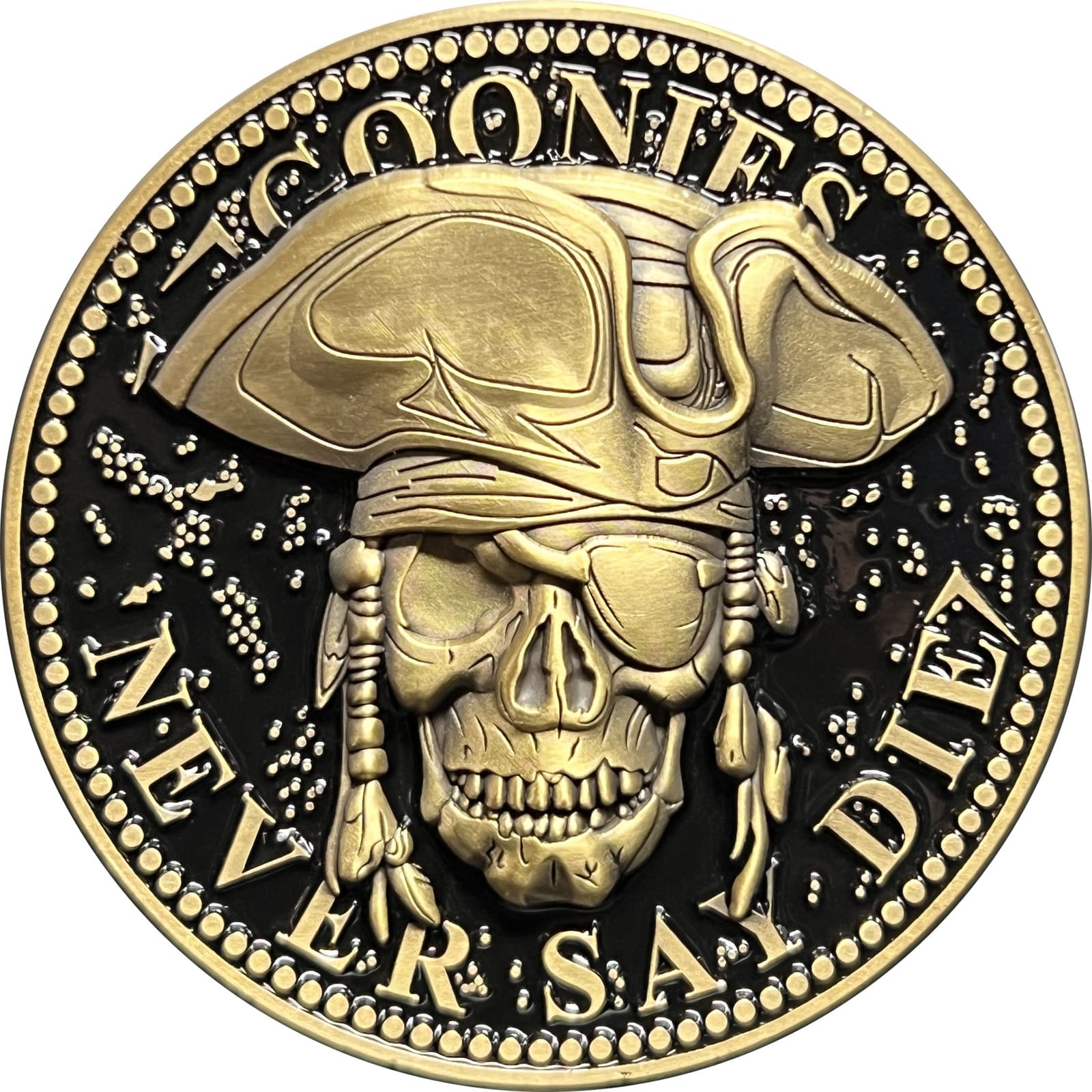 GL14-006 Goonies Astoria Police Challenge Coin Goonies Never Say Die One Eyed Wi 2
