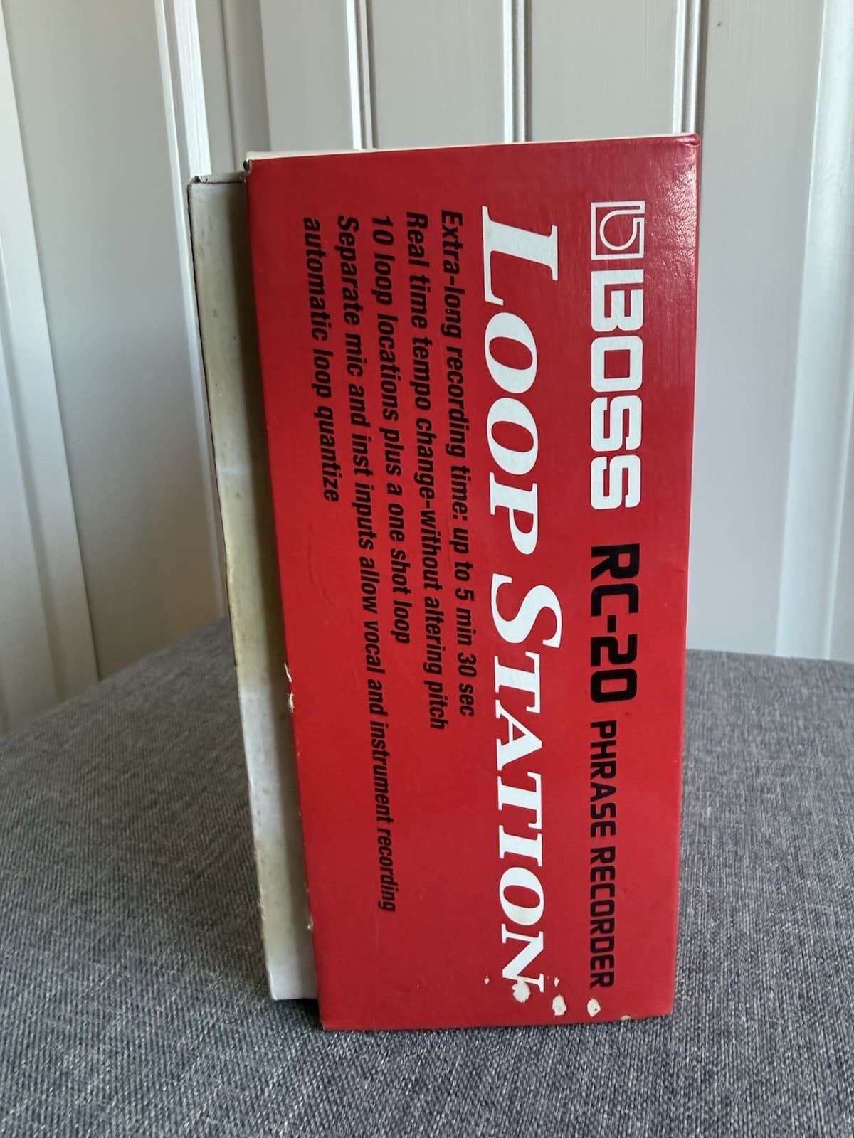 Boss RC-20 Loop Station Phrase Recorder W/ Manual & CDs- UNTESTED 5