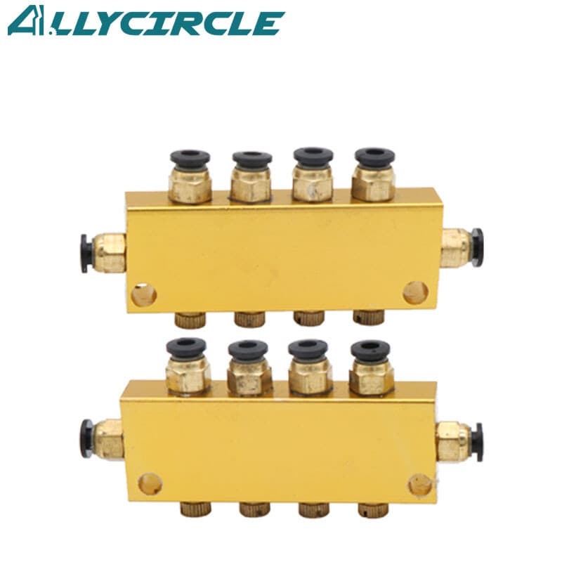 CNC LubricationOil Pump Kit 1L 110V Outer Joint 4MM for CNC Router 4