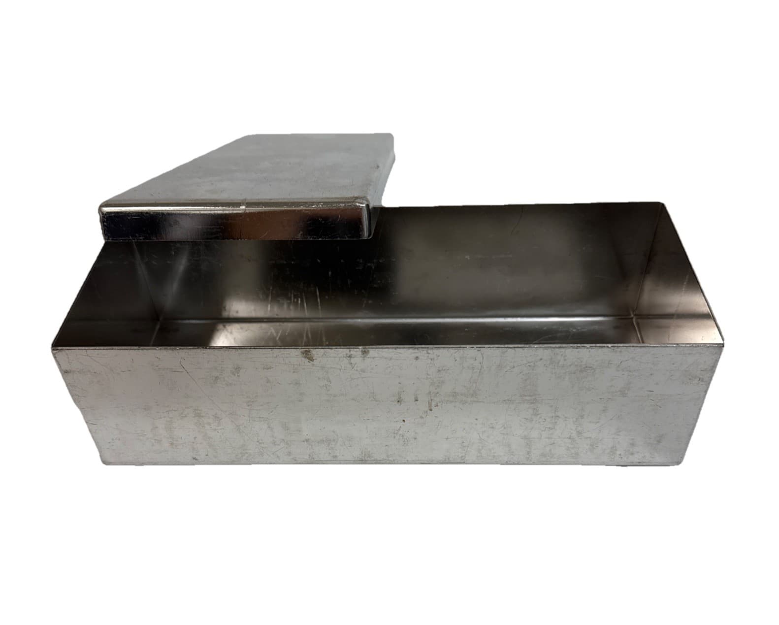 Laboratory Stainless Steel Box with Lid Freezer Rack 9.5 x3.75 x2.5" 2