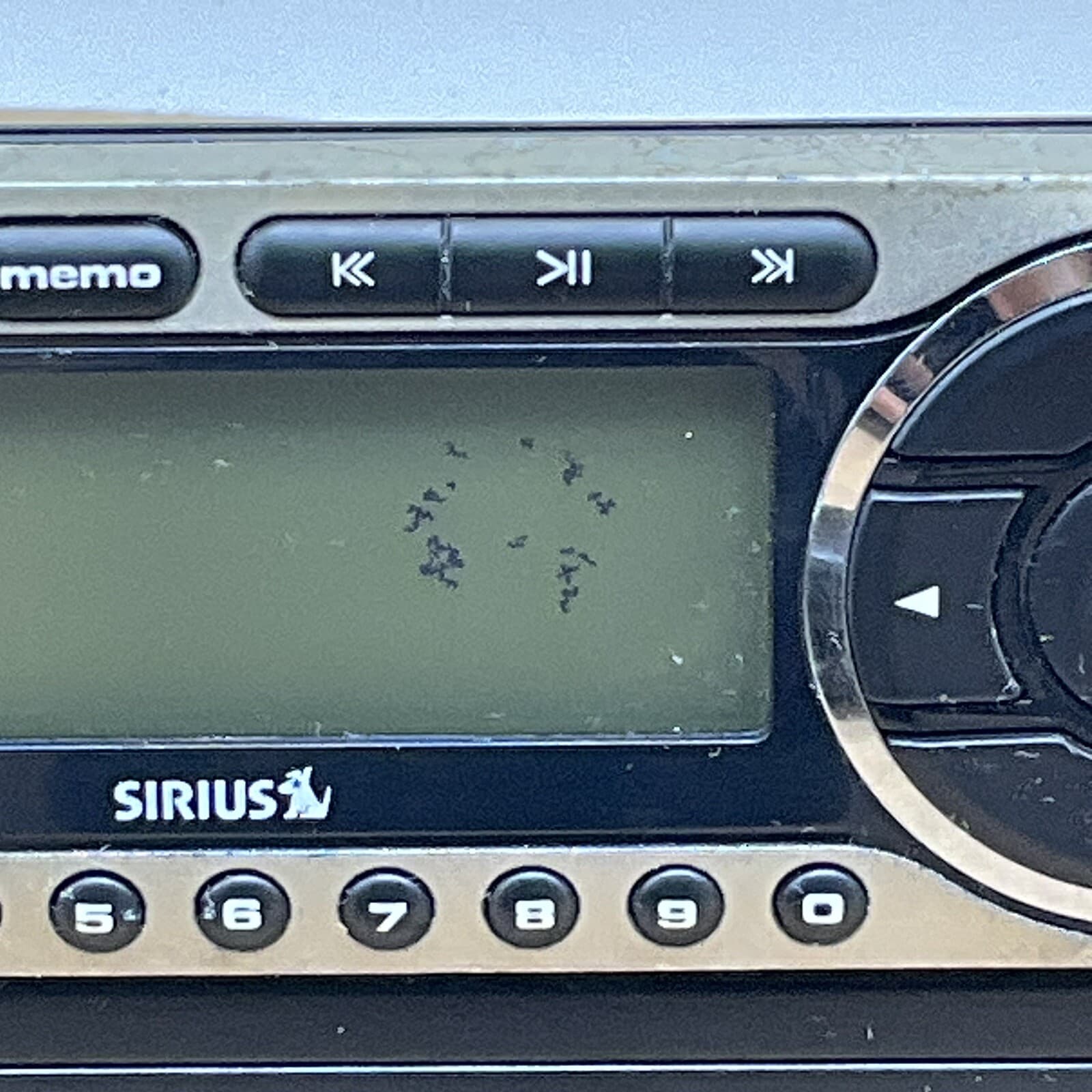 Active Subscription SIRIUS ST4 Satellite Radio with Car kit, Antenna Blemish LCD 5