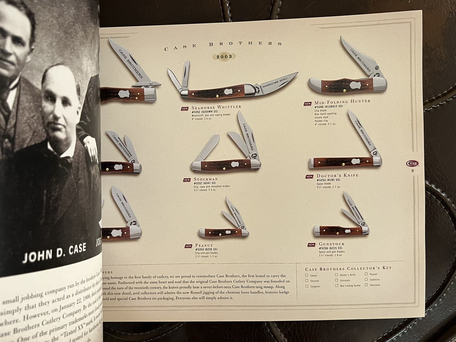 W.R. CASE & SONS CUTLERY 2003 Product Guide, Price List Catalog 3