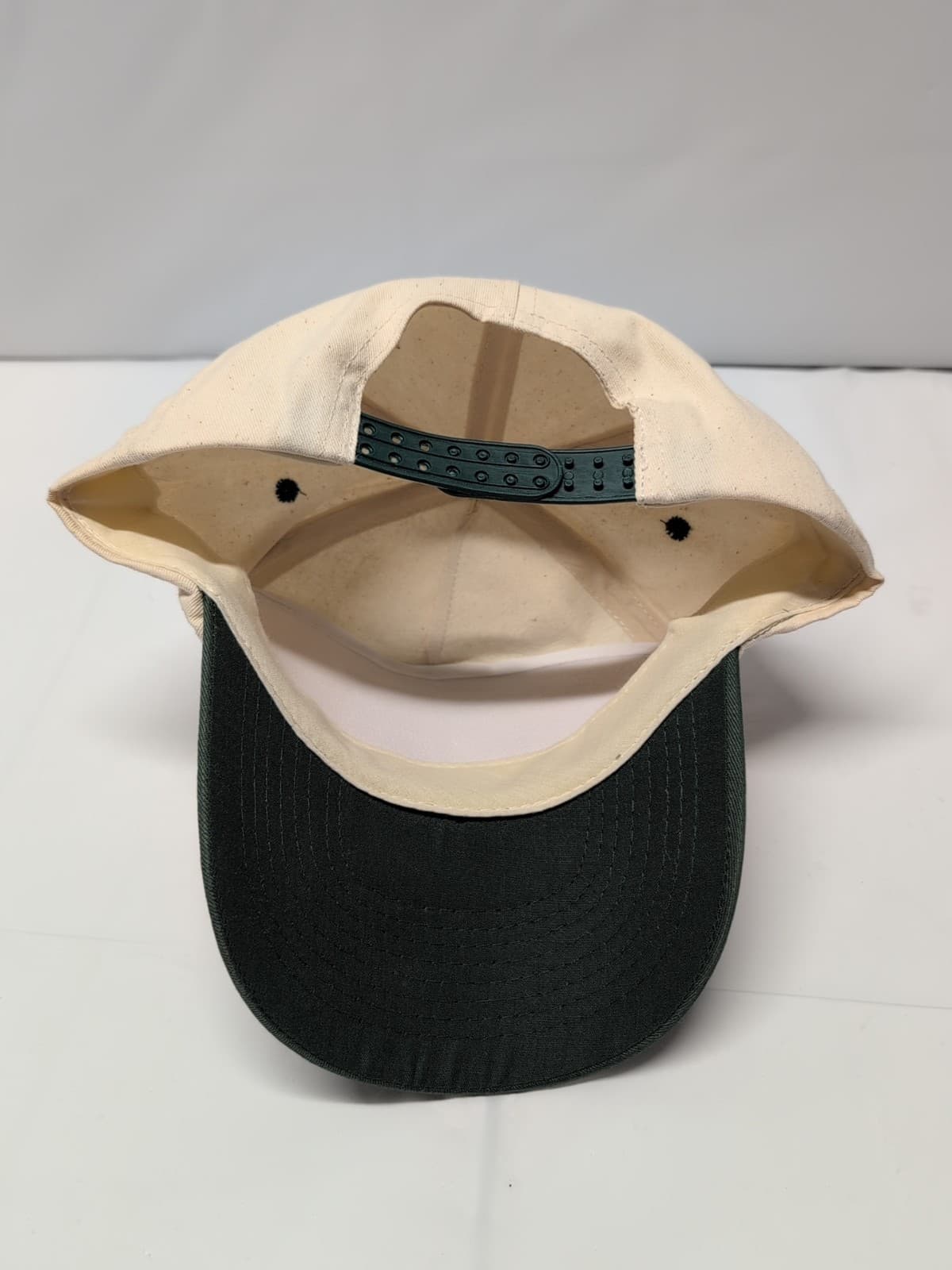 OLIVER TRACTOR Hat Cap Finest In Machinery Canvas & Green Excellent Condition  4