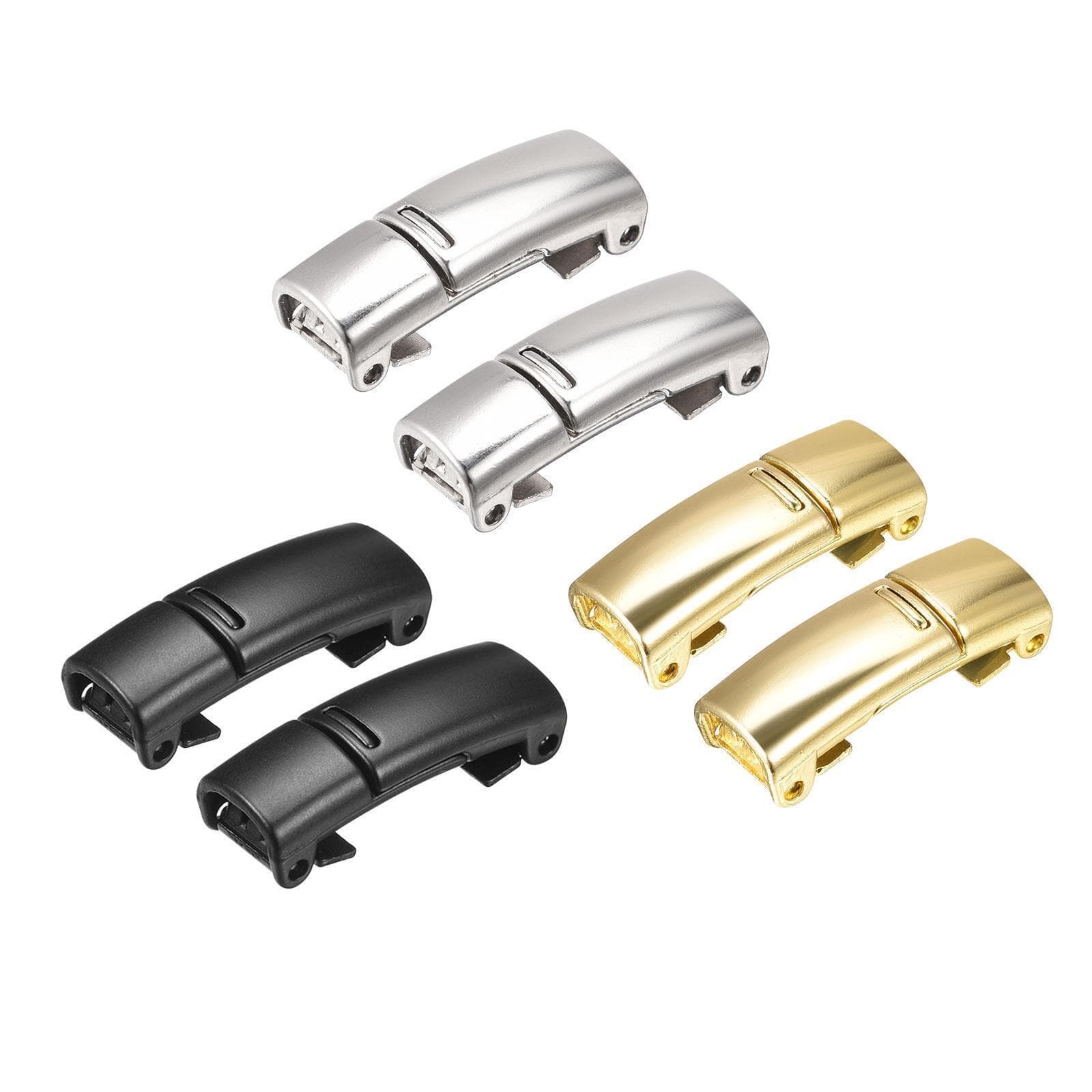 Shoelace Buckle Magnetic No Tie Lock 3 Colors, 3 Pair Convenient Shoe Buckle