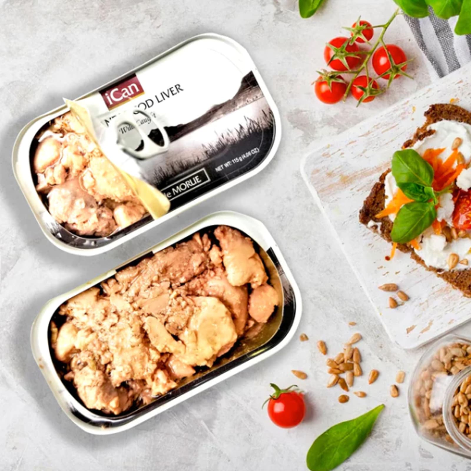 Wild Cod Liver Canned From Iceland 4.27oz pack of 3 4