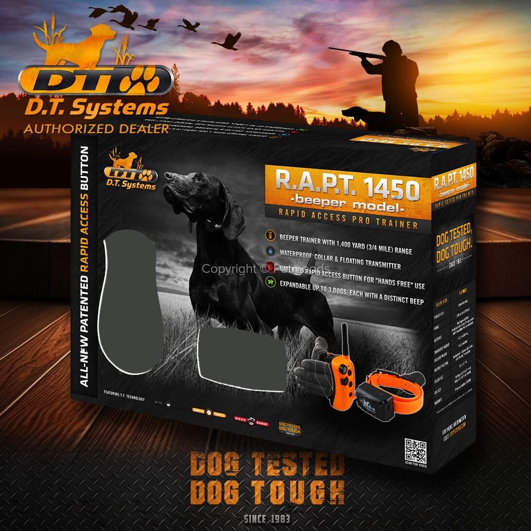 DT Systems RAPT 1450 Upland Pro Trainer Beepers Rapid Access 3