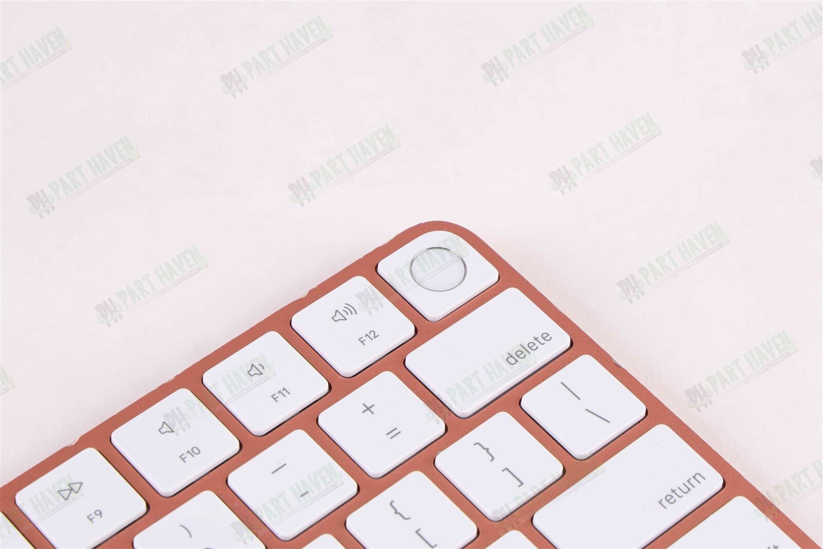 Apple Magic Keyboard 2 W/Touch ID + Magic Mouse Combo - Orange No Lighting Cable 5