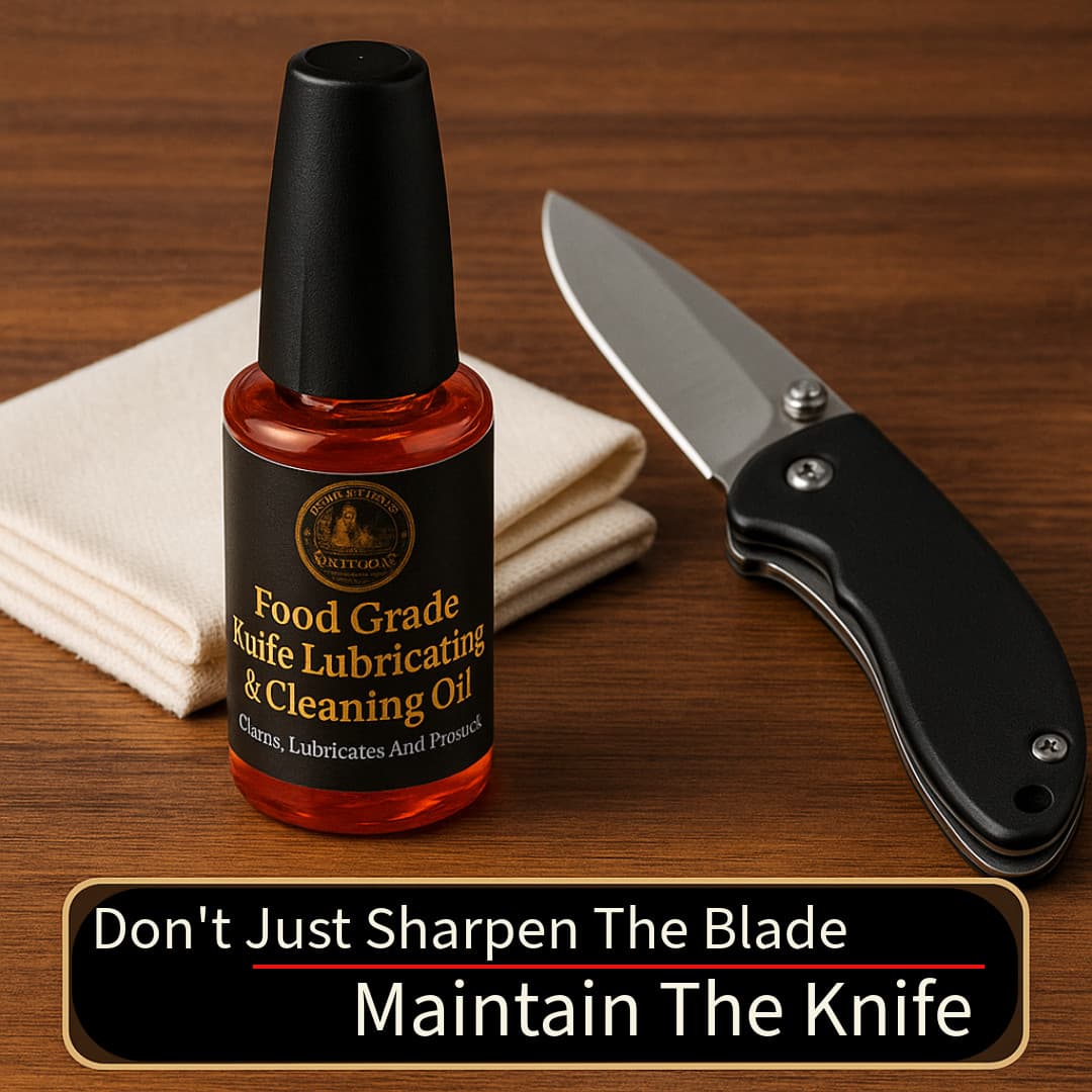Knife Pivot Lube / Food Grade Knife Blade Cleaning and Lubricating Oil 2