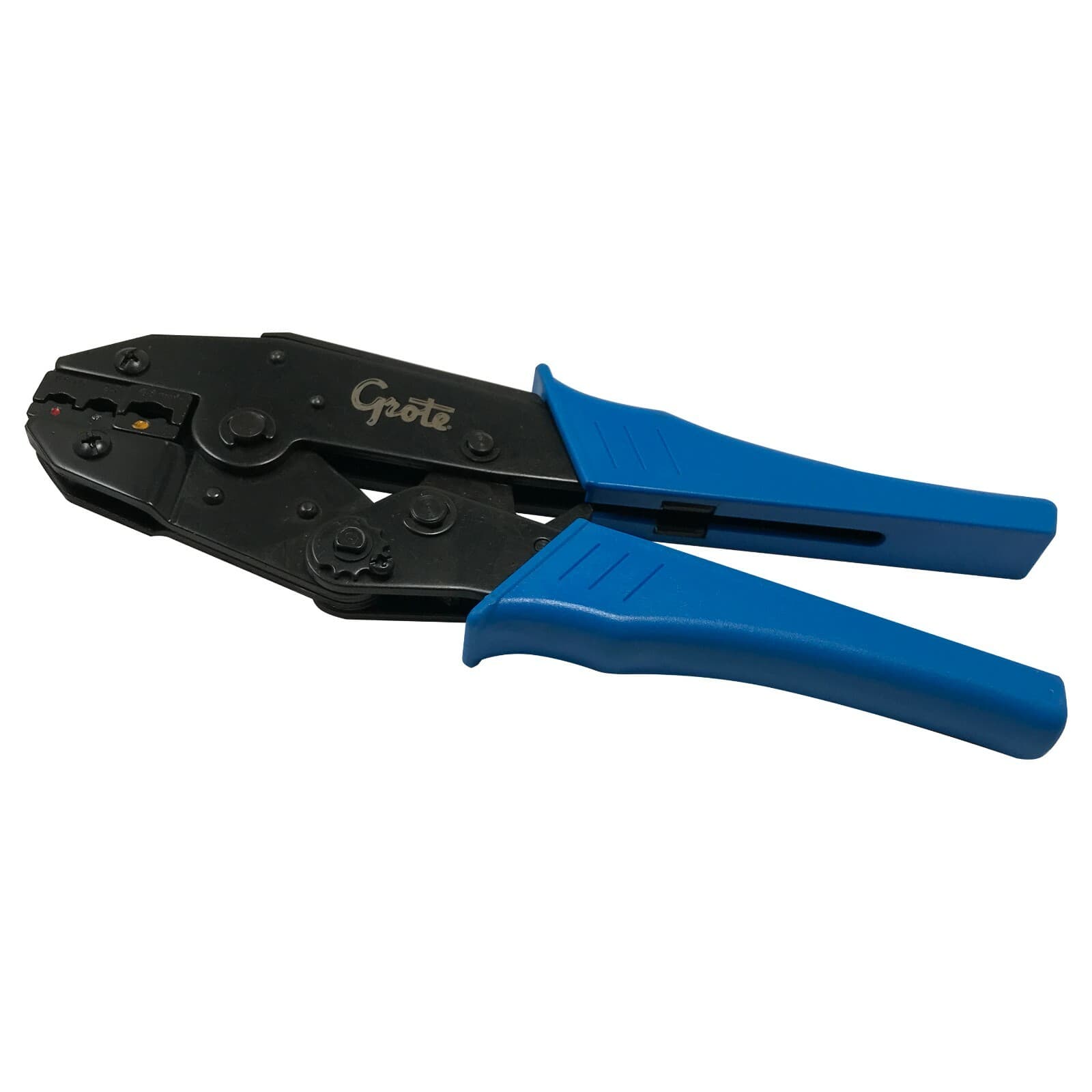 Grote 9" Ratcheting 10-22 AWG Crimper Tool - Nylon Vinyl Insulated Wire Terminal 4