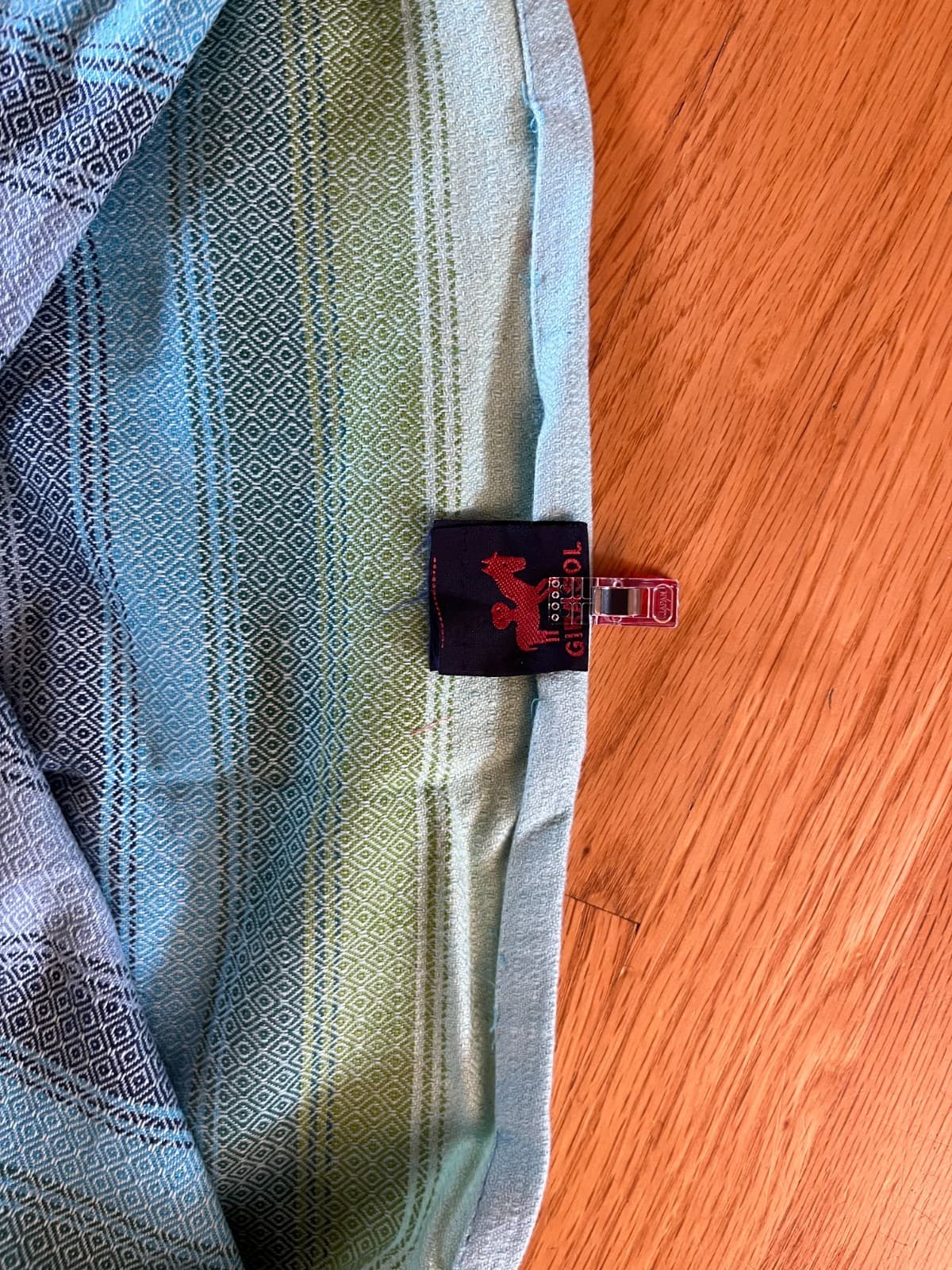 Girasol Primavera Diamond Weave 4.2m Size 5 Hand Woven Baby Wrap 5