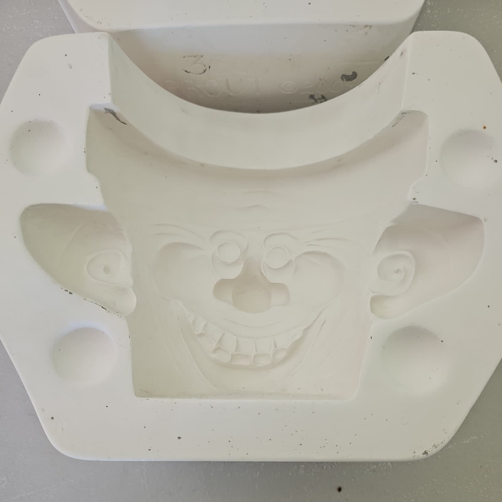 CLAY MAGIC 3309 SPROUT TREE MAN PLANTER CERAMIC SLIP CAST MOLD 2