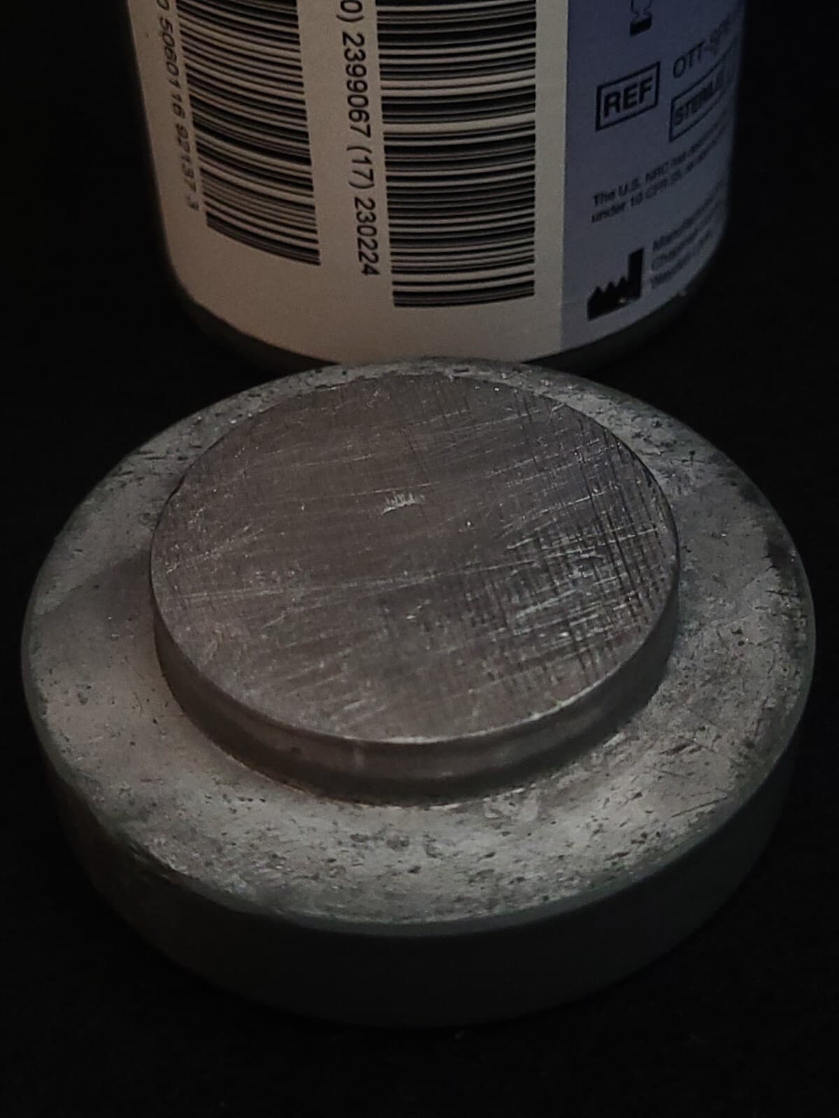 Thick-walled Lead Pig for Shielding of Radioactive Source Materials  6