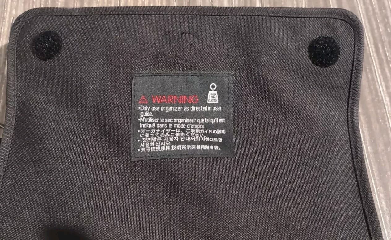 BUGABOO Baby ORGANIZER Handlebar STROLLER Strap Pouch Diaper Storage Bag 10” 4