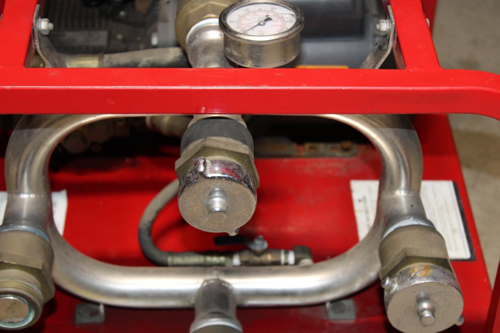 Delta Hydro Industries Fire Hose Test Pump Electric 0-1000 PSI Tester FREE SHIP 6