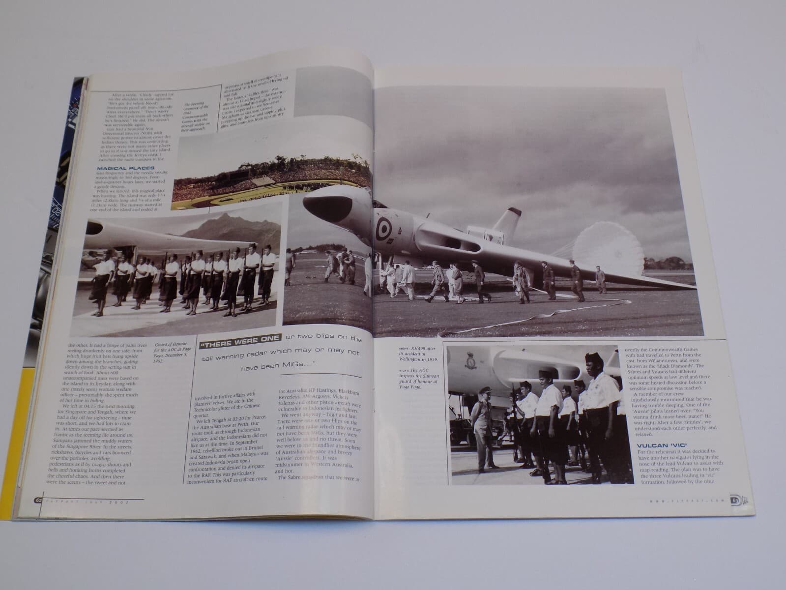 Fly Past Magazine July 2002 RAF V-Bombers Vulcans Luftwaffe Treasures Hurricane 3