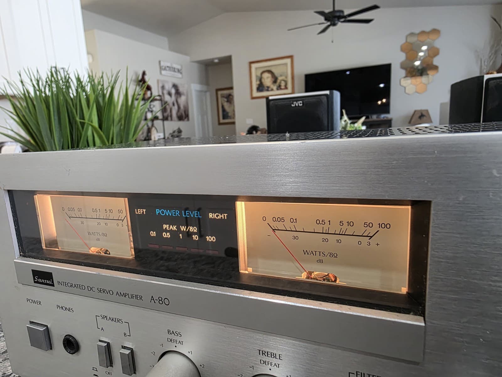 Sansui A-80 Integrated Amplifier Please Read - Parts Only As-is Repair!  4