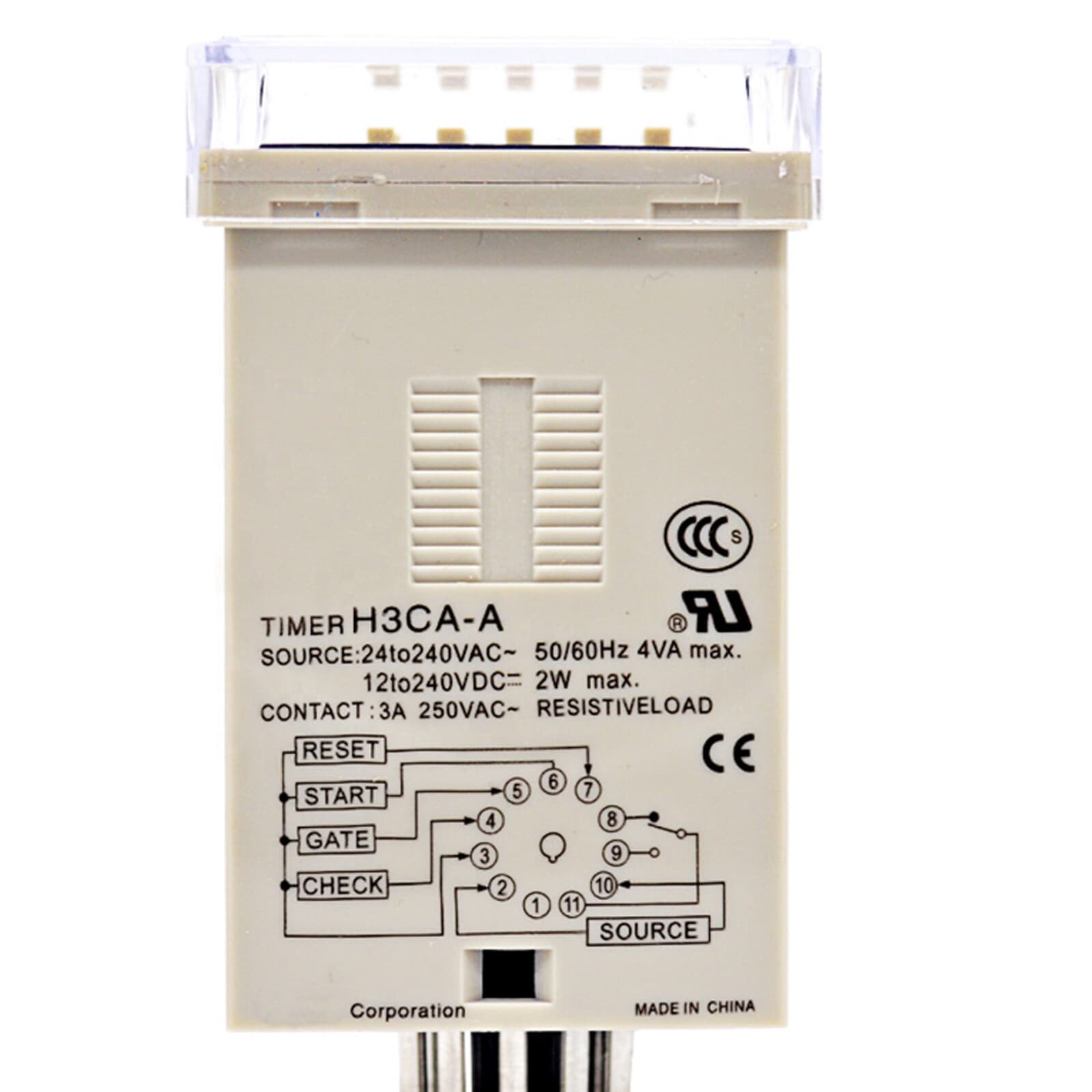 1PC New OMRON H3CA-A Timer - US Stock 6