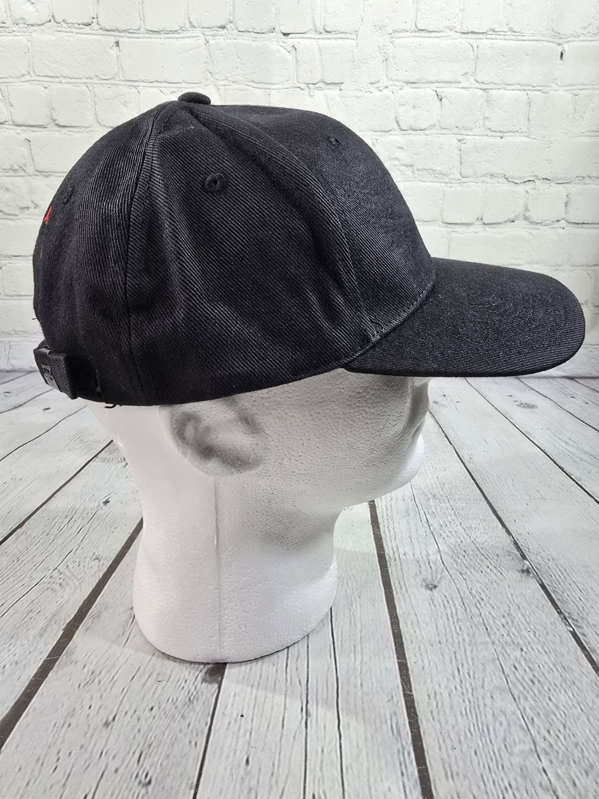 2012 Meat Loaf Concert Mad Mad World Tour Hat Cap Black Adjustable Rock Band NEW 4