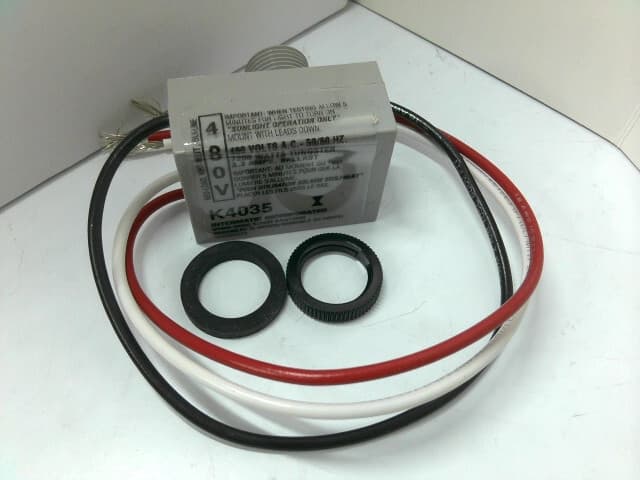INTERMATIC K4035 K400 Button Thermal Photo Cell, 480 VAC, 15 A, 7200 W Tungsten 2