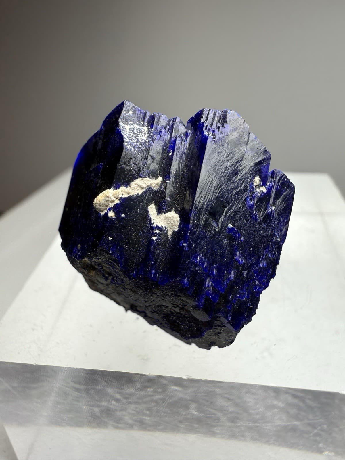 WOW! Electric Blue Azurite Malachite Gem Mineral Specimen • Kerrouchen  Morocco 6