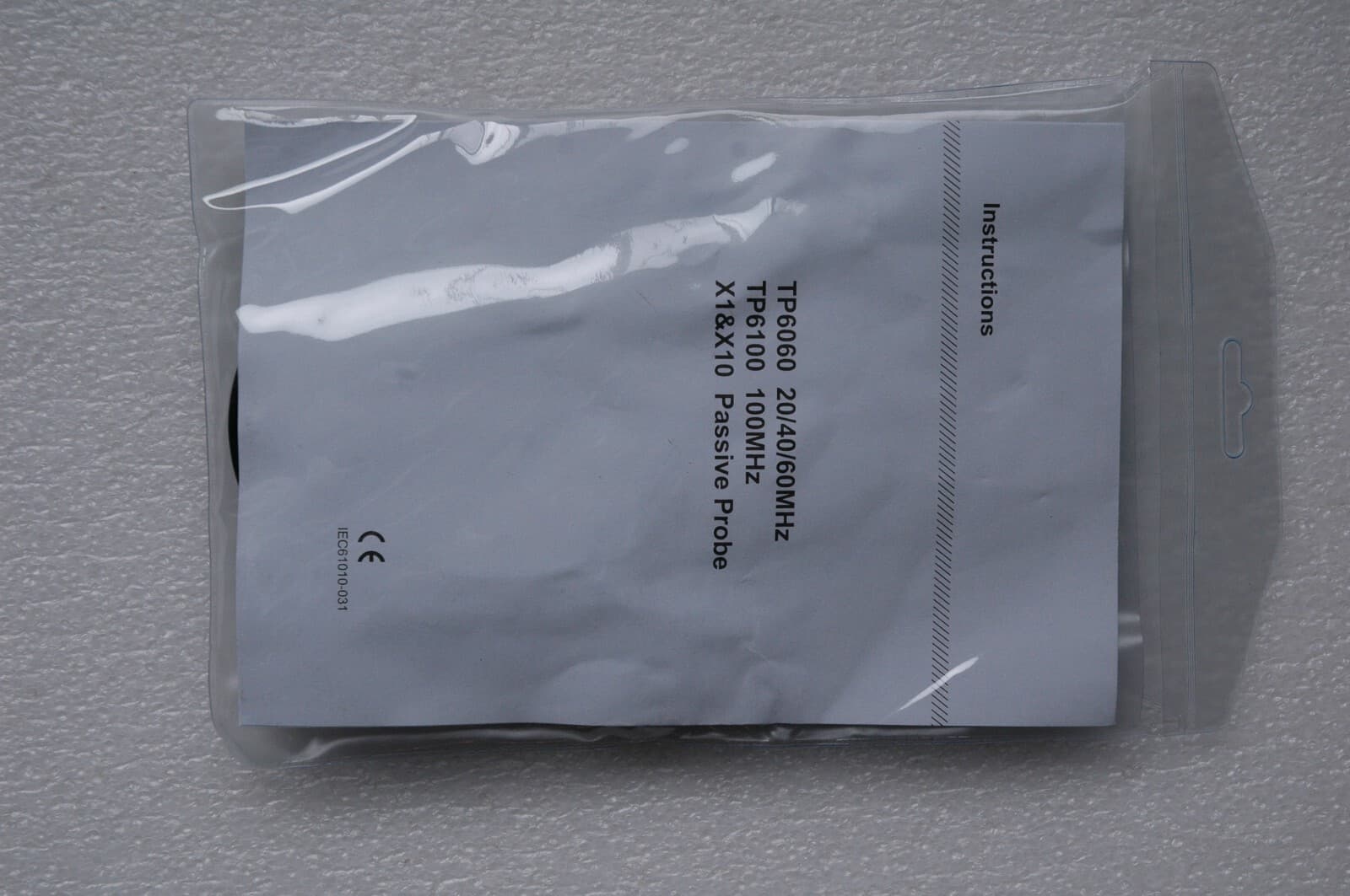 2x 100MHz Oscilloscope Scope analyzer Clip Probe test leads kit for HP Tektronix 2