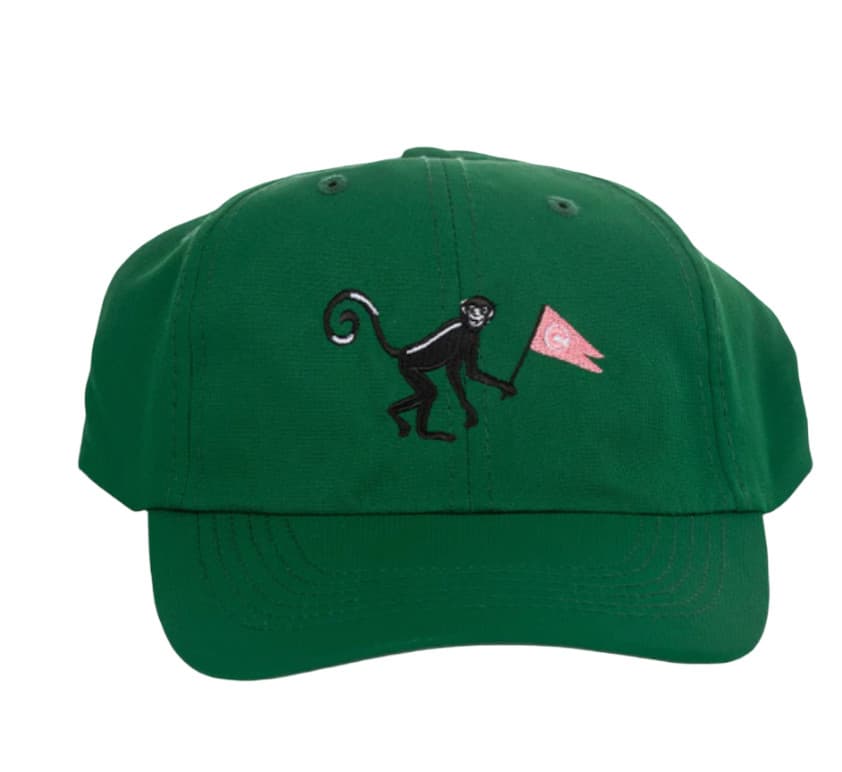 NWT Iconic The Colony Hotel Palm Beach Florida Embroidered Hat / Cap Green