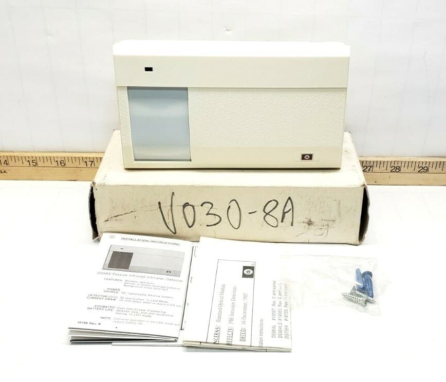 NEW ITT DETECTION SYSTEMS PASSIVE INFRARED INTRUSION DETECTOR 9V DS984