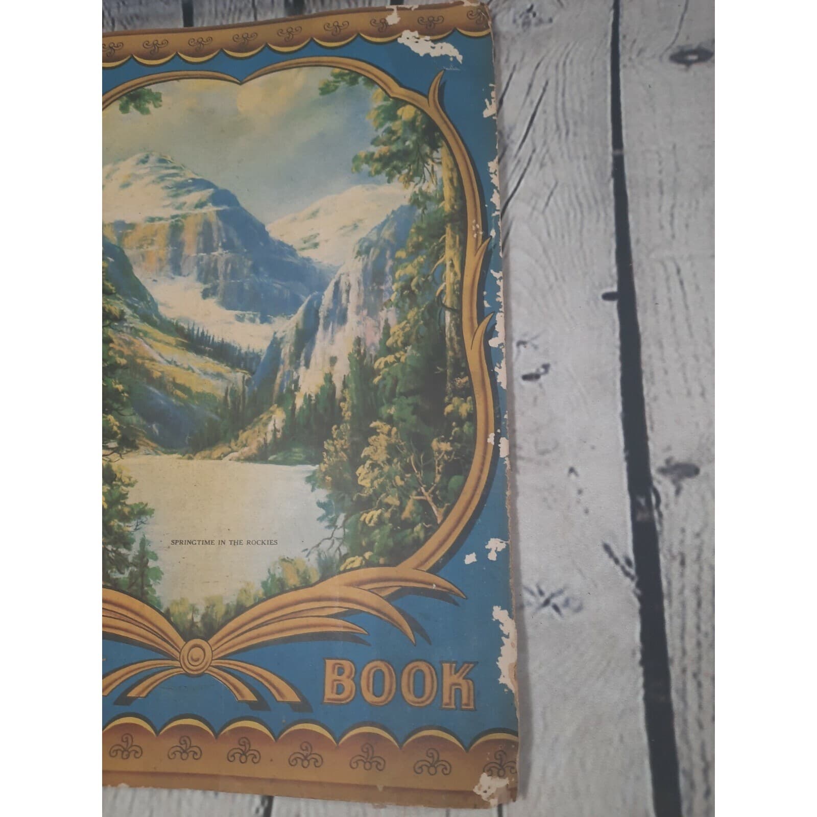 VTG 1940s Scrapbook Lot of 2 WWII Era – Comics, Jokes, Clippings – 1 Blank READ 2