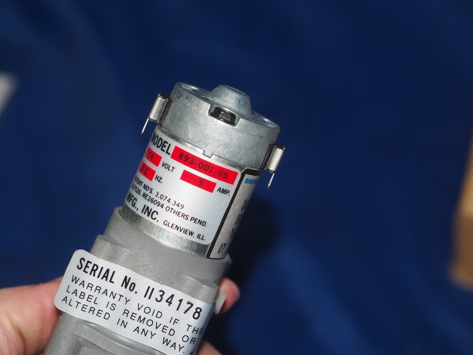 March Magnetic Drive Chemical Pump Submersible Series 893-05 893-001-05 NOS OEM 4