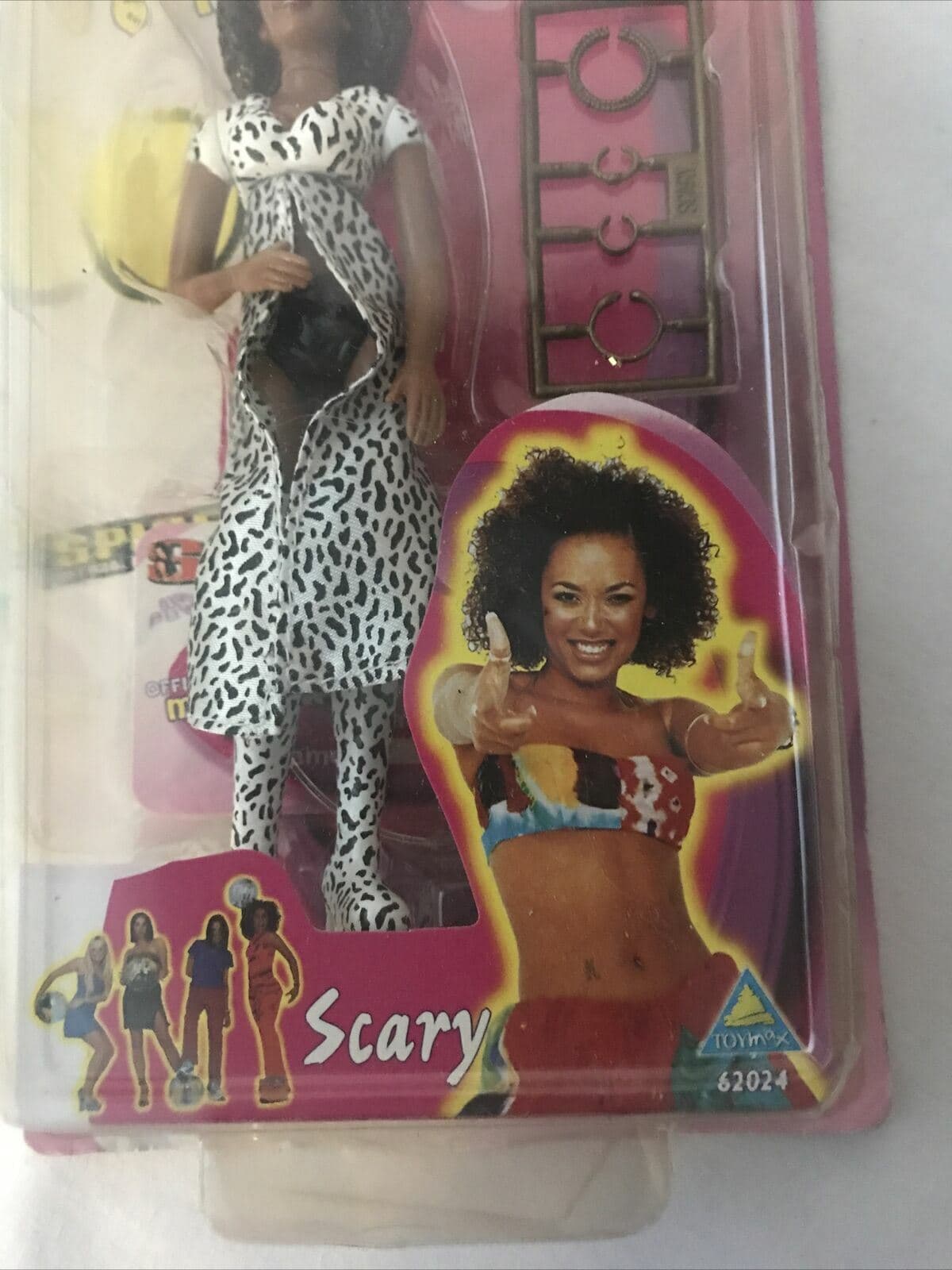 SPICE GIRLS SCARY POSABLE FIGURE 1998 TOYMAX NEW IN BOX 3