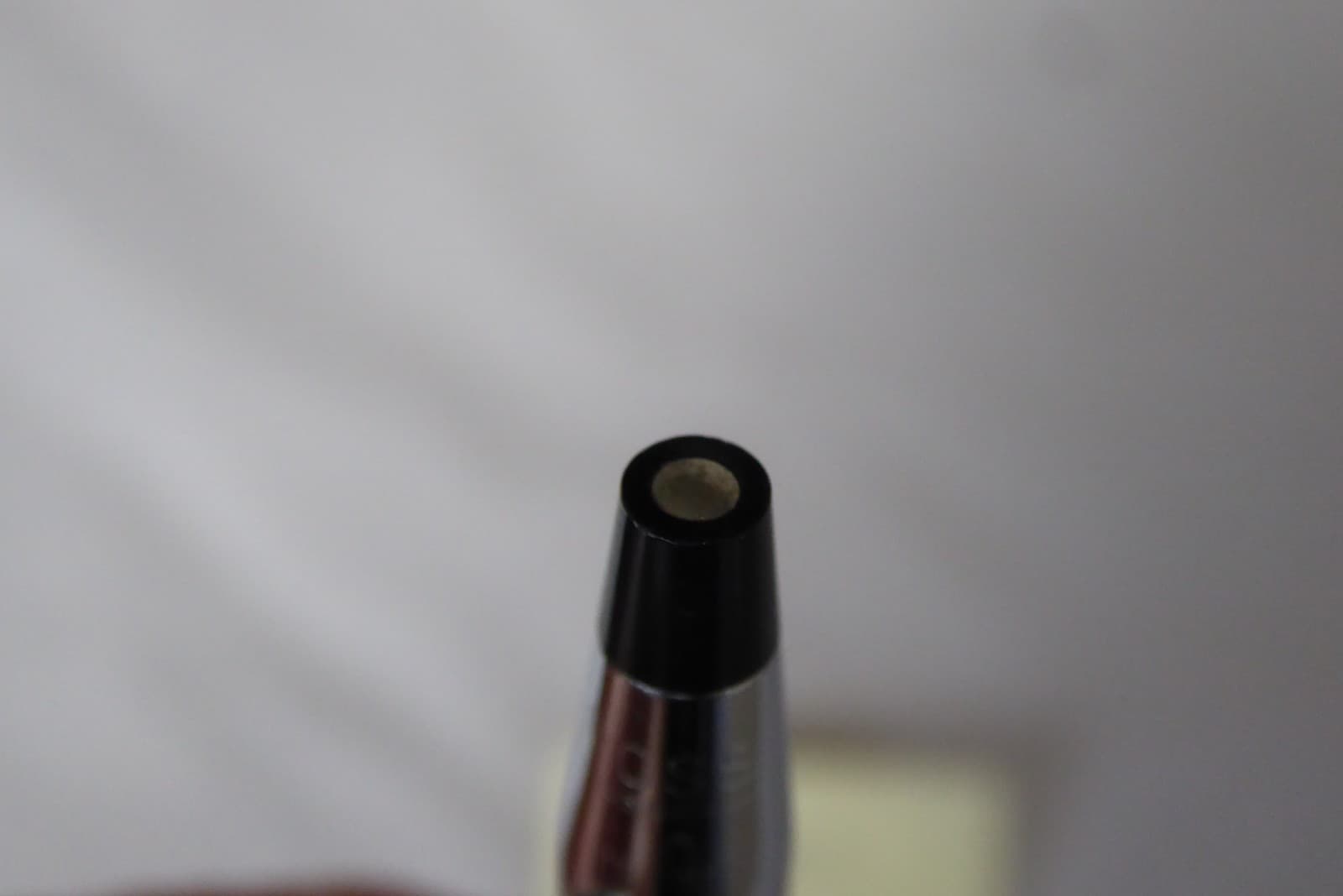 Vintage Cross Classic Rollerball Chrome Pen 5.25" Long Black Ink Engraved DAD 6