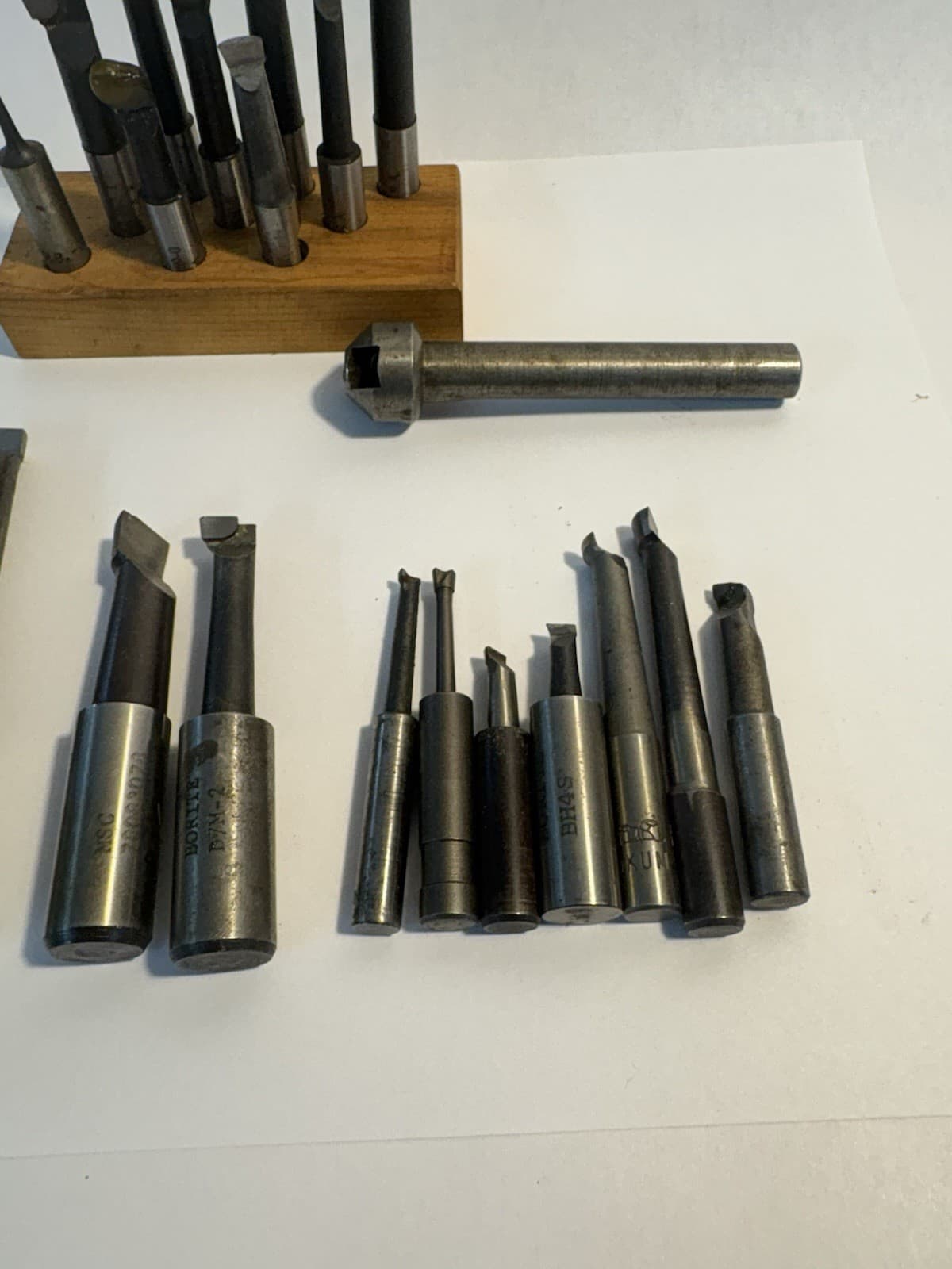 Lot Miscellaneous Boring Bars Carbide HSS 3/8 to 3/4 Shank Various Sizes 4