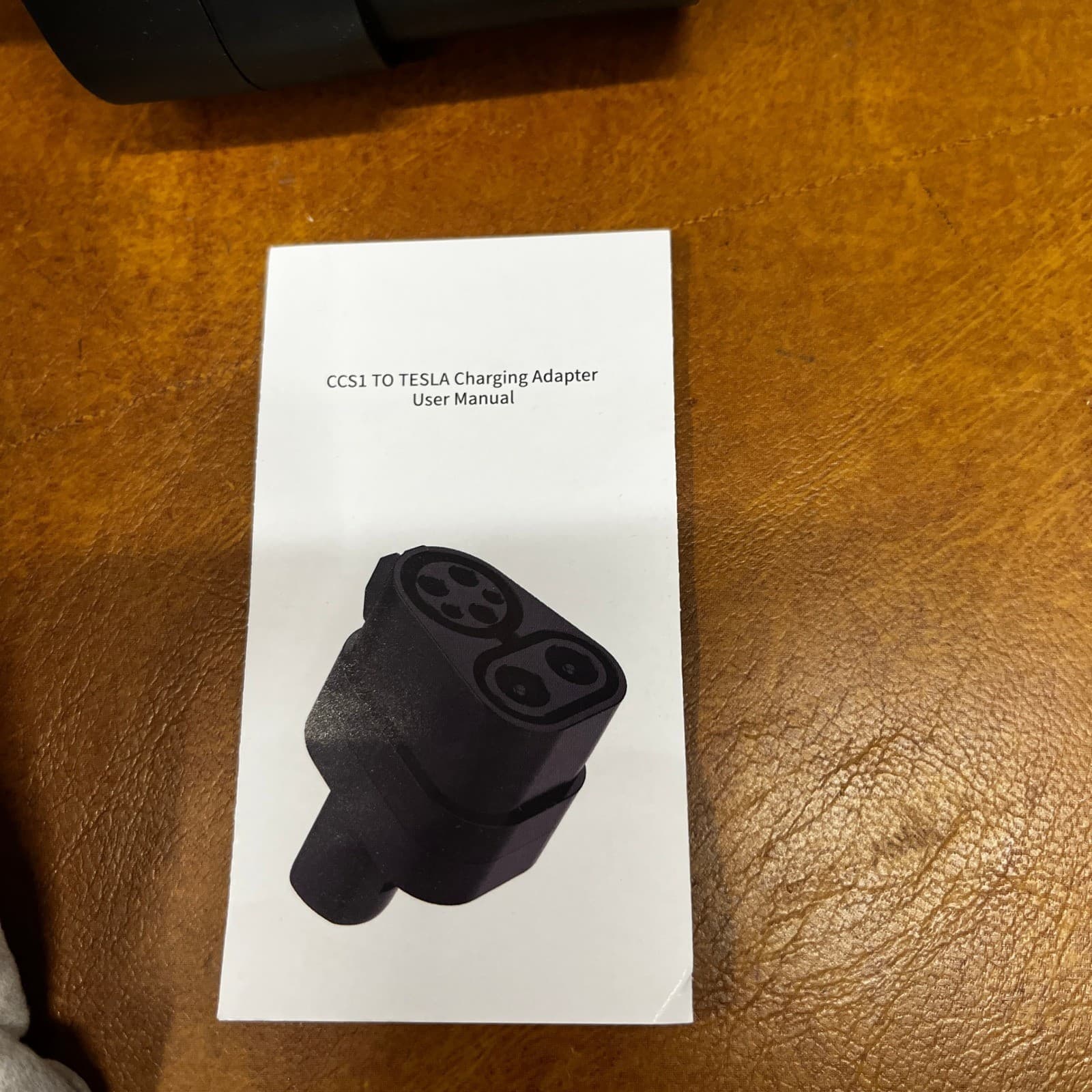 CCS1 to Tesla Charging Adapter 300A/500V 250 KW Black Fast Charging 4