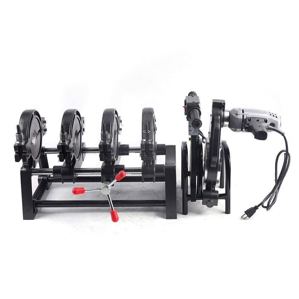 Manual Piping Pipe Fusion Welder 4 Clamps HDPE PP PE Butt Fusion Welding Machine 5