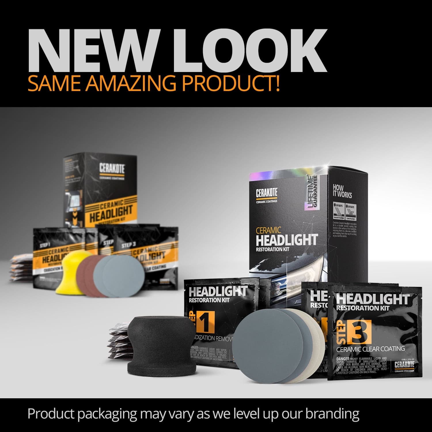 Ceramic Headlight Restoration Kit - Ceramic Coating that Restores Headlights  2