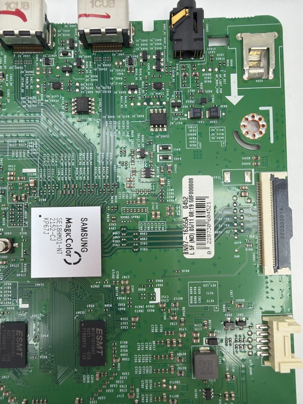 Samsung LU28R550UQNXZA 28" 4K UHD 60Hz 4ms FreeSync Gaming Monitor Main Board 3