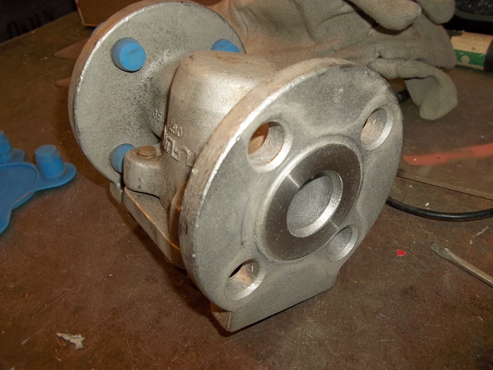 XOMOX TUFLINE SG20100 FLANGED PLUG VALVE 1" BODY 6 FIGURE 067 243 PSI (Y2) 2