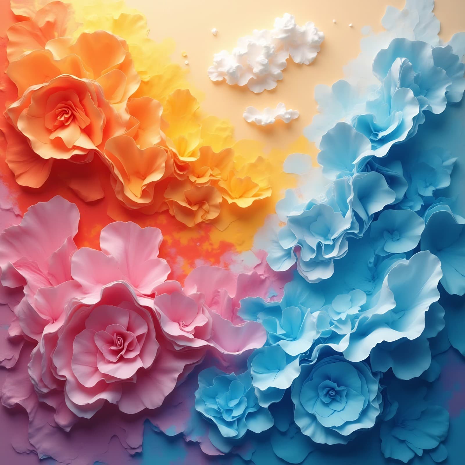 NFT ART "Clouds" by Artic Ice