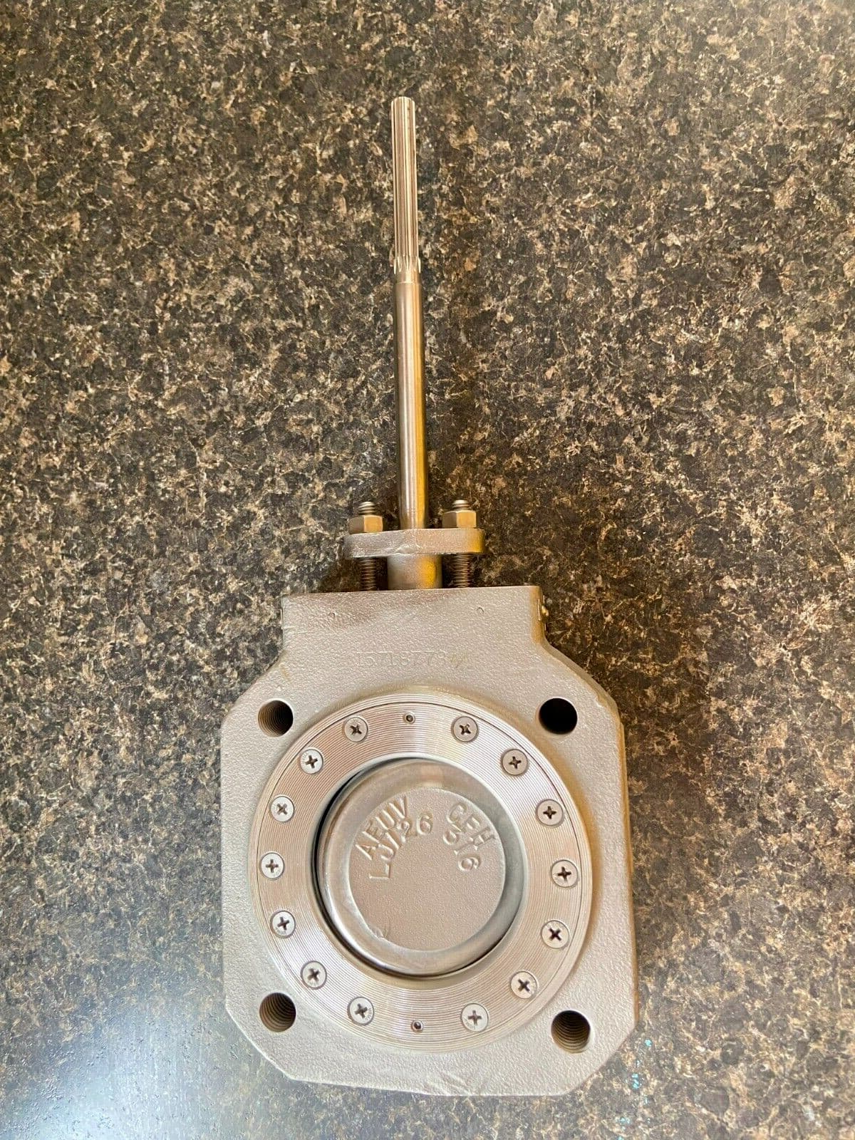 3" 150# Fisher 8560 Lug Butterfly Valve 316SS Body, PTFE, PEEK (Boxes487,462) 2