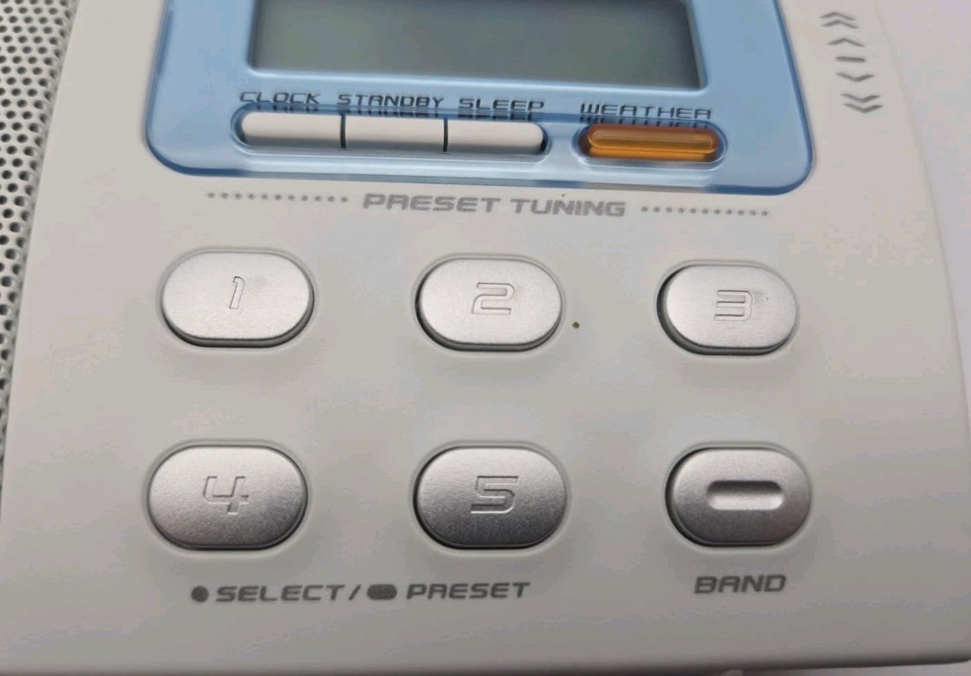 Sony Liv ICF-M410V TV Weather AM/FM 4-Bands Portable Clock Radio - TESTED!  6