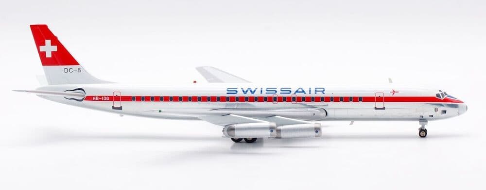 Inflight B-862-IDG-P Swissair Douglas DC-8-62 HB-IDG Diecast 1/200 Jet Model New 5